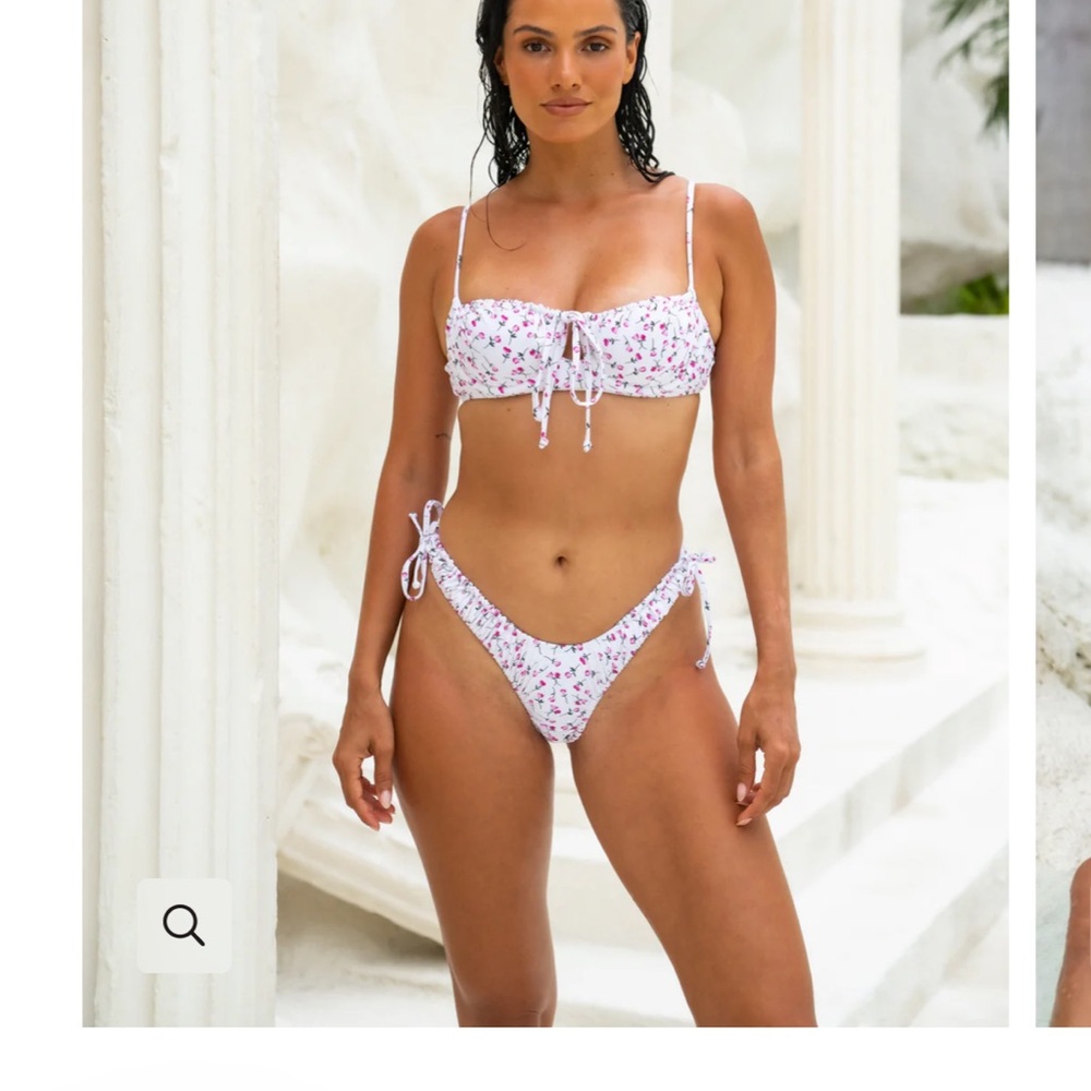 Somerfield Swim CABARITA TOP L - PEONY with the WANDA BOTTOM - PEONY XS